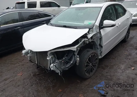 2016 Toyota Corolla S Plus from USA, damaged, VIN 2T1BURHE5GC674064